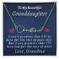 Almost Sold Out -  TO MY BEAUTIFUL GRANDDAUGHTER - SIGNATURE STYLE NAME NECKLACE