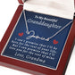 Almost Sold Out -  TO MY BEAUTIFUL GRANDDAUGHTER - SIGNATURE STYLE NAME NECKLACE