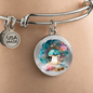 mushrooms (7) CIRCULAR LUXURY BANGLE ETSY