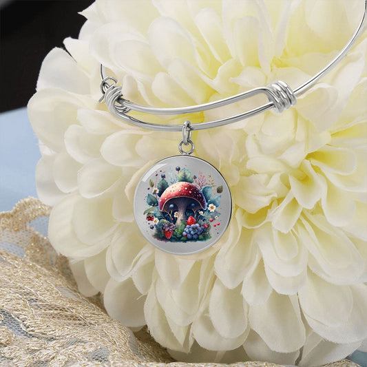 mushrooms (19) CIRCULAR LUXURY BANGLE ETSY