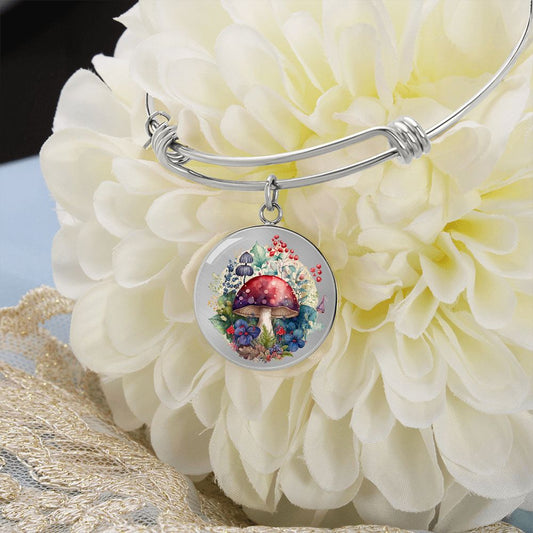 mushrooms (26) CIRCULAR LUXURY BANGLE ETSY