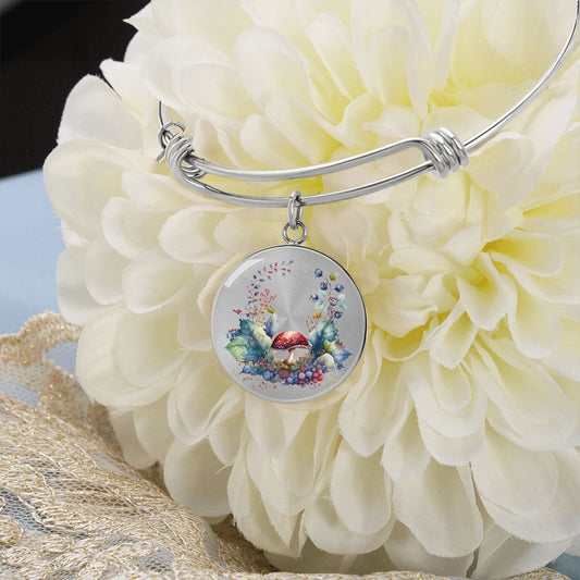 mushrooms (22) CIRCULAR LUXURY BANGLE ETSY