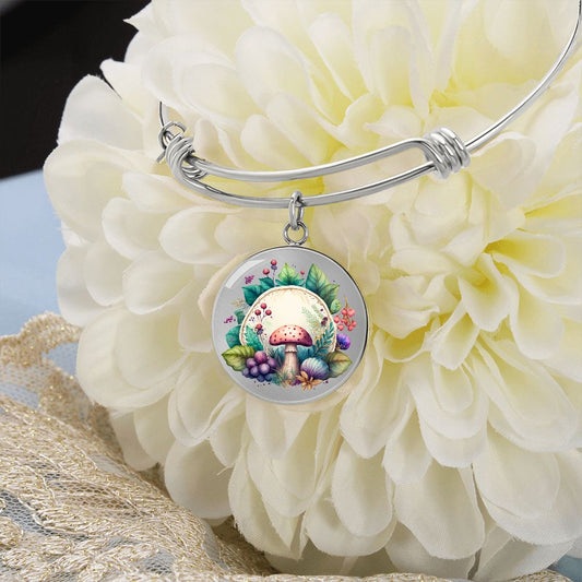 mushrooms (4) CIRCULAR LUXURY BANGLE ETSY