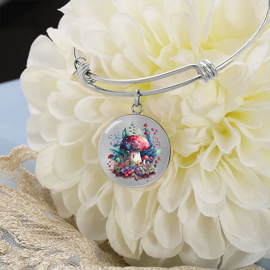 mushrooms (23) CIRCULAR LUXURY BANGLE ETSY