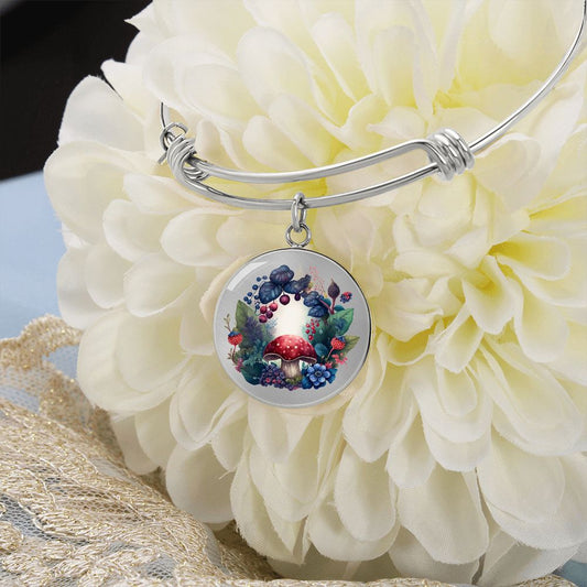 mushrooms (27) CIRCULAR LUXURY BANGLE ETSY