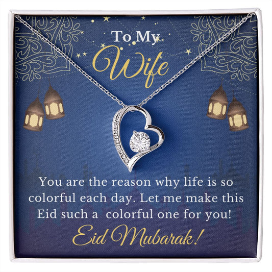 Almost Sold Out - To My Wife For Eid - Forever Love Necklace