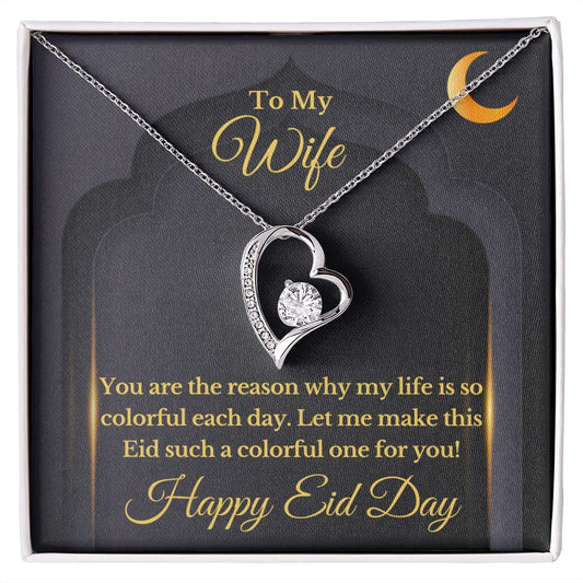 Almost Sold Out -TO MY WIFE - FOREVER LOVE NECKLACE