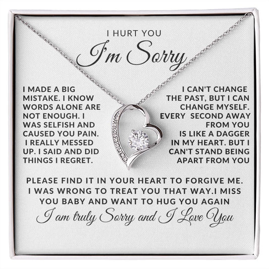 Almost Sold Out -  I'M SORRY LOVE KNOT NECKLACE