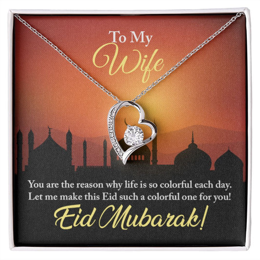 Almost Sold Out - To My Wife For Eid - Forever Love Necklace