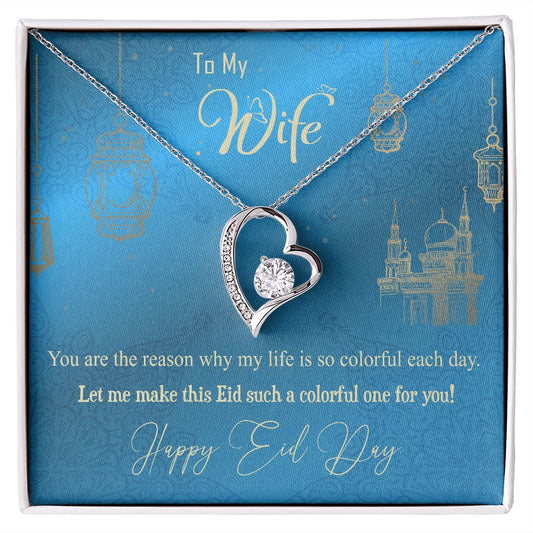 Almost Sold Out - TO MY WIFE ON EID - FOREVER LOVE NECKLACE