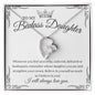 [ ALMOST SOLD OUT ] TO MY BADASS DAUGHTER - FOREVER LOVE NECKLACE