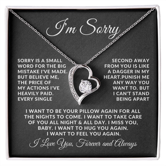 Almost Sold Out -  I'M SORRY - FOREVER LOVE NECKLACE