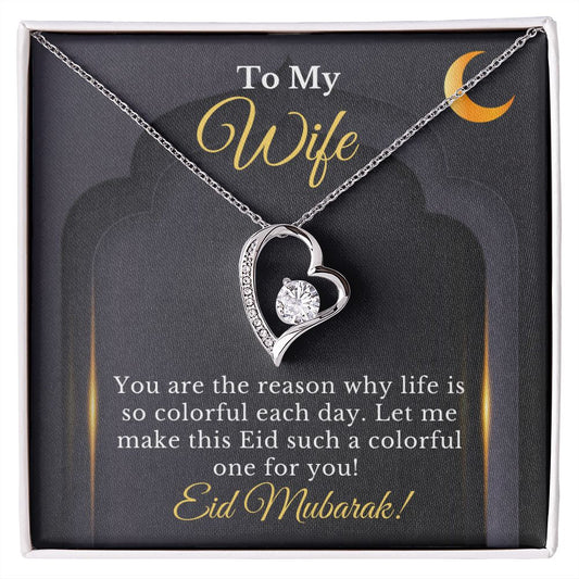 Almost Sold Out - To My Wife For Eid - Forever Love Necklace