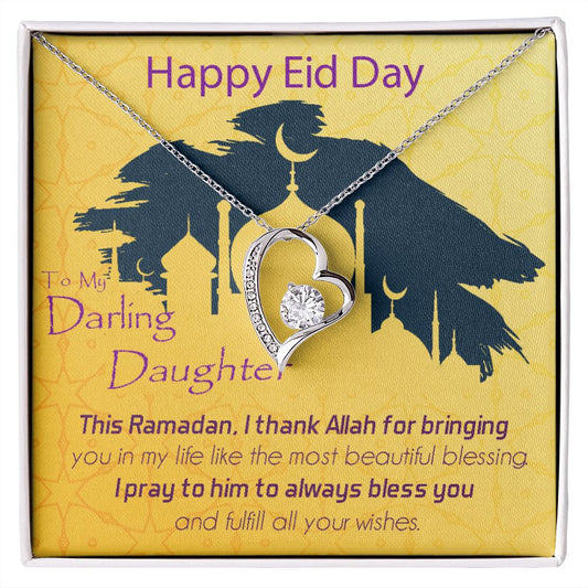 Almost Sold Out - TO MY DAUGHTER FOR EID - FOREVER LOVE NECKLACE