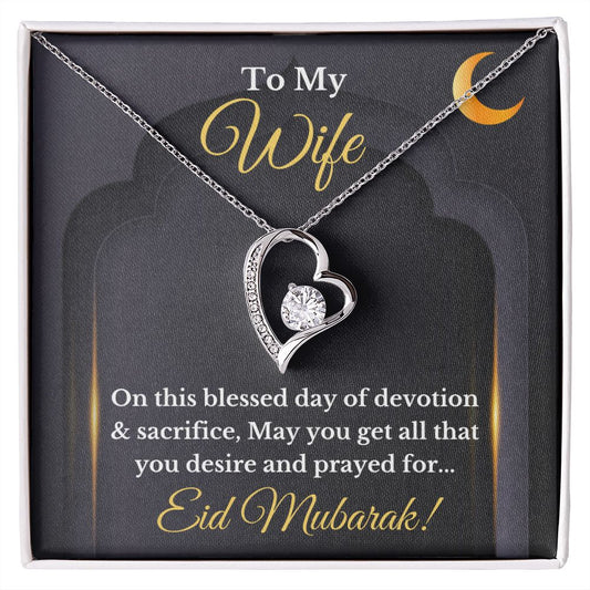 Almost Sold Out - To My Wife For Eid - Forever Love Necklace