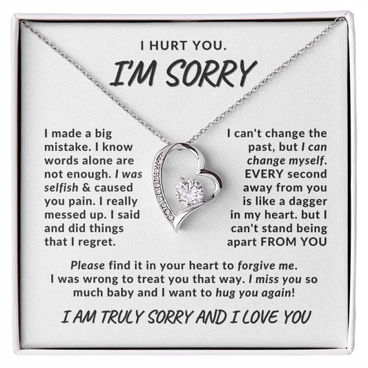 Almost Sold Out - I'M SORRY - FOREVER LOVE NECKLACE