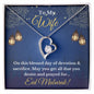 Almost Sold Out - To My Wife For Eid - Forever Love Necklace