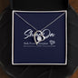 Forever Love Necklace - Silver Gold