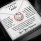 [Almost Sold Out] To My Beautiful Wife - Forever Love Necklace