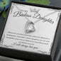 [ ALMOST SOLD OUT ] TO MY BADASS DAUGHTER - FOREVER LOVE NECKLACE