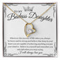 [ ALMOST SOLD OUT ] TO MY BADASS DAUGHTER - FOREVER LOVE NECKLACE