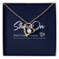 Forever Love Necklace - Silver Gold