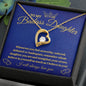 [Almost Sold Out] TO MY BADASS DAUGHTER - FOREVER LOVE NECKLACE