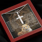 [50% OFF TODAY] TO MY SON - ARTISAN CRAFTED CROSS NECKLACE