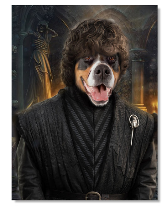SEE YOUR BELOVED DOG AS TYRION DOGSTER ON CANVAS